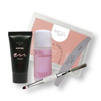 Acrygel KIT per ricostruzione unghie - Kit Mida: Manicure Perfette a Prezzo Speciale