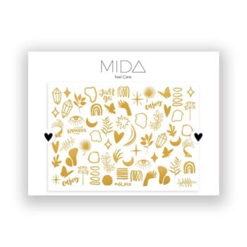 06.Golden - Nail ART - Decorazioni unghie