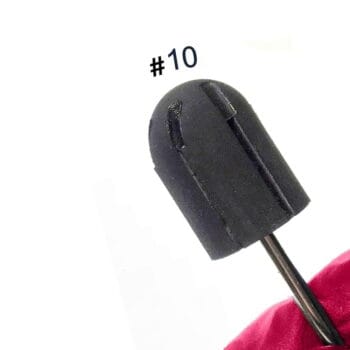 Mandrino 10mm – punta porta cappucci per pedicure - Strumenti