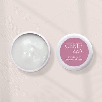 Candy Gel per ricostruzione unghie – Shimmer White – 50ml - Gel da ricostruzione unghie