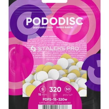 Lime con base morbida per Pododisc S – PDFS-15-320W - STALEKS