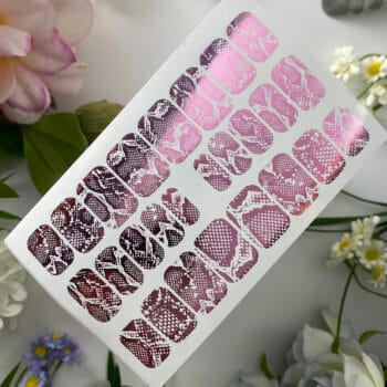 Nails Wraps per manicure – Pink - Nail ART - Decorazioni unghie