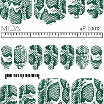 00012 Nails Wraps per pedicure - Nail ART - Decorazioni unghie
